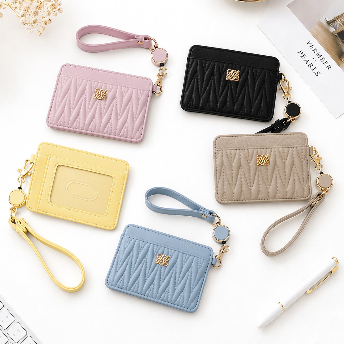 ALTROSE時尚伸縮票卡夾